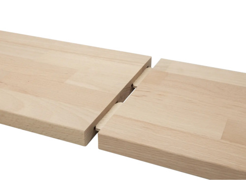 Verbinding van twee houten platen met deuvels