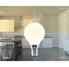 FLAIR LED lamp E27/2W G45 warmwit helder-thumb-2