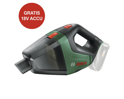 BOSCH Accu stofzuiger UniversalVac 18 **gratis accu**