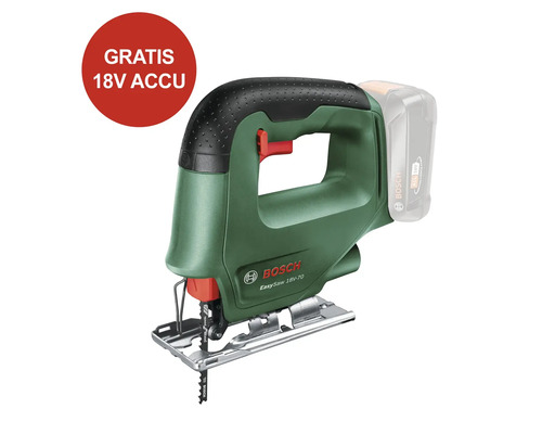 BOSCH Accu decoupeerzaag EasySaw 18V-70 **gratis accu**