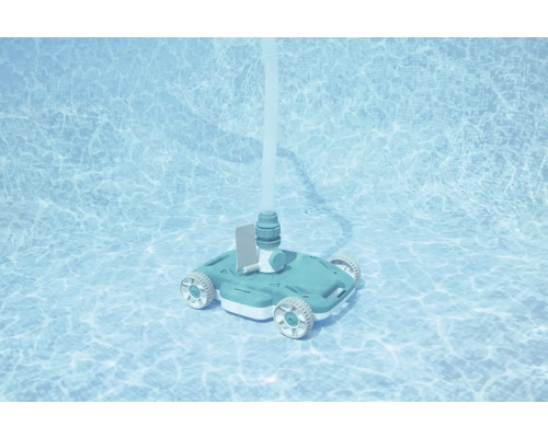 Automatische zwembadreinigingsmachine in het zwembad