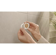 TESA Moon toiletrolhouder zonder klep grafiet