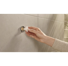 TESA Moon toiletrolhouder zonder klep grafiet