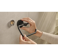 TESA Moon toiletrolhouder zonder klep grafiet