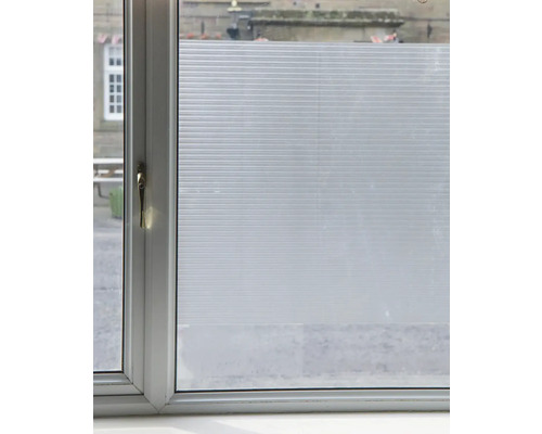 Raam met privacyfolie