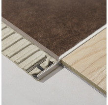 DURAL Afsluit-profiel Durosol grijs 100x8 mm