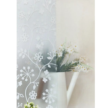 Decoratieve folie met bloemmotief en vaas met bloemen