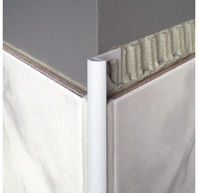 DURAL Kwartrond-profiel Durondell DRAC 830 aluminium wit, lengte 300 cm hoogte 8 mm
