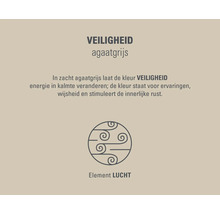 Veiligheid agaatgrijs kleurelement lucht