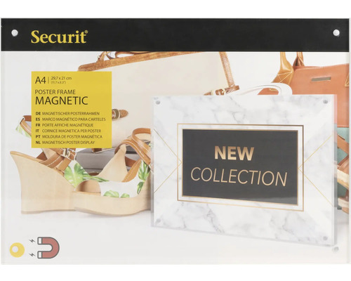 Securit magnetische posterdisplay in A4 formaat