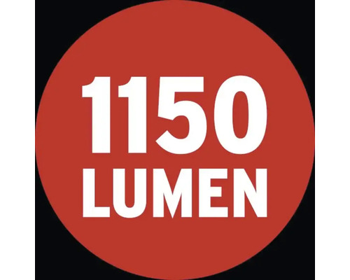 1150 lumen aanduiding