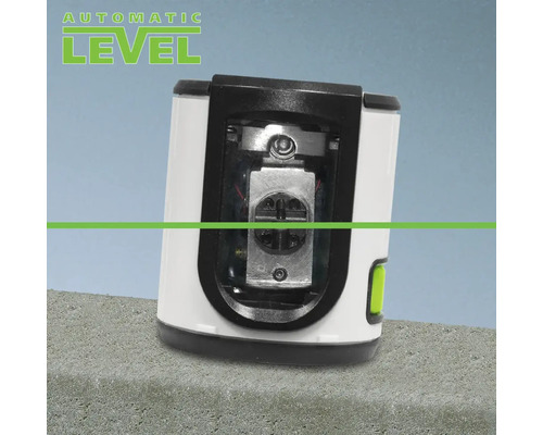 Lasernivelleerapparaat met groene laserlijn voor nauwkeurig nivelleren