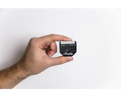 Shelly dimmer in de hand