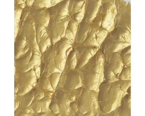 Close-up van een structuur met een gouden oppervlak