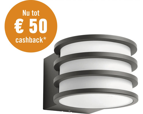 PHILIPS Hue White LED buitenlamp Lucca antraciet *Nu tot €50 cashback*