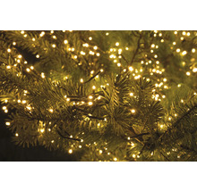 Kerstboom met LED-lichtslinger