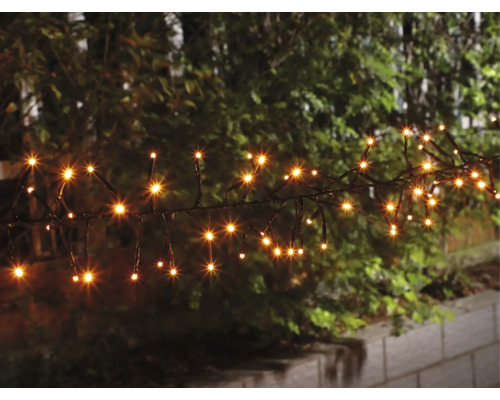 Lichtsnoer met warm wit licht voor buitendecoratie