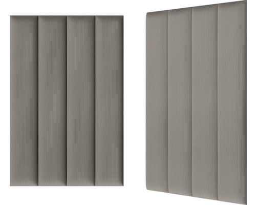 Twee geluidswerende panelen voor wandmontage