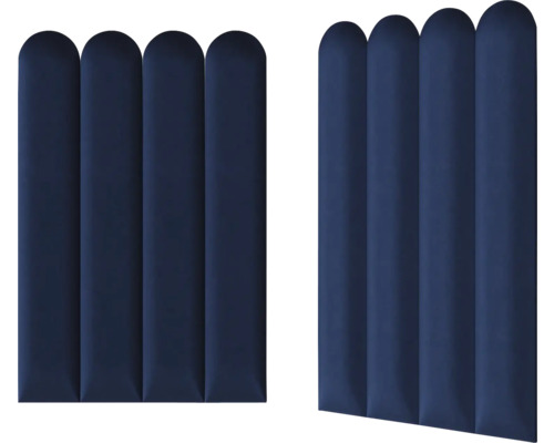 Twee akoestische panelen voor wandmontage