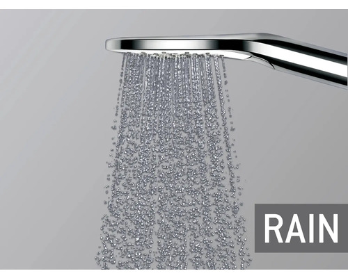 Handdouche met regenstraal