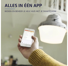 Smartphone-app voor het bedienen van een lamp
