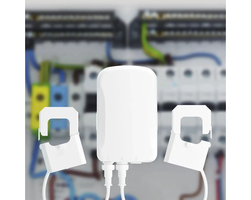 Stroommeter met stroomtransformatoren voor verdeelkast