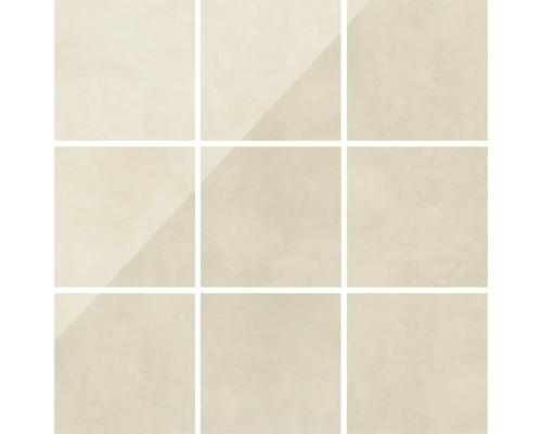 Negen keramische tegels voor wand en vloer