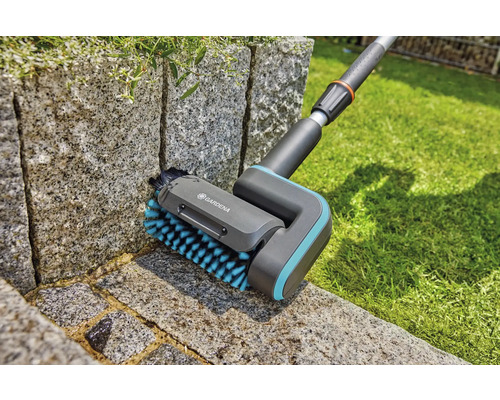 Gardena borstel voor het reinigen van stenen en voegen