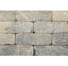 Muur van betonstenen