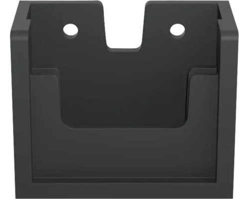 Brochurehouder van kunststof voor wandmontage