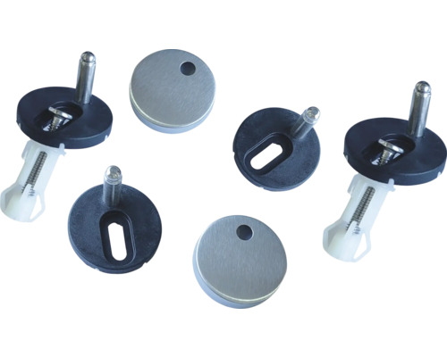 Bevestigingsset voor toiletdeksel