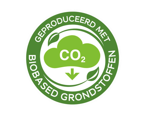 Geproduceerd met biobased grondstoffen keurmerk