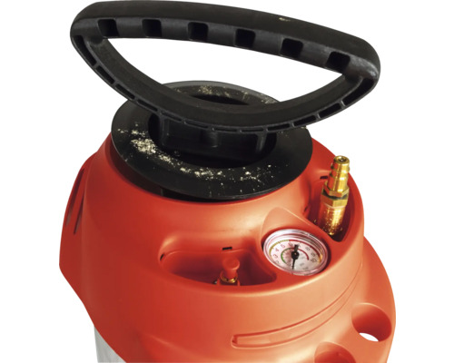 Olieafzuiger met manometer en handgreep