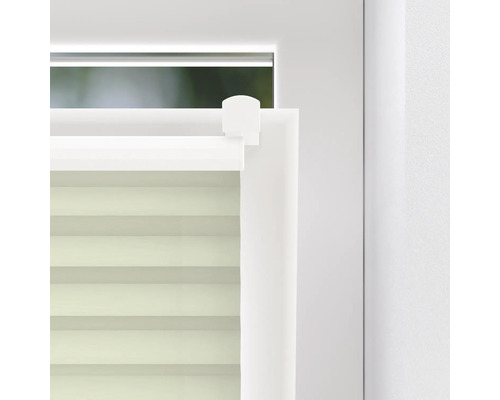 Detailopname van een rolgordijn voor een raam