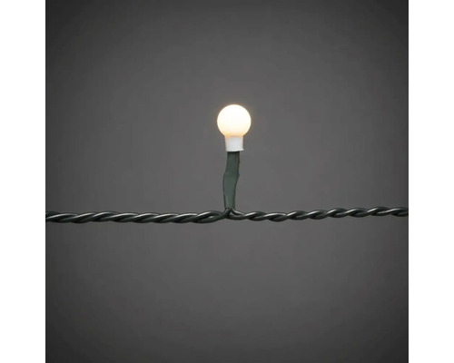 Close-up van een enkele LED-lichtslinger met ronde lamp