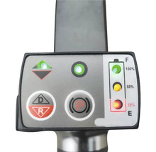 Bedieningspaneel met functie-indicator en batterijstatusindicator