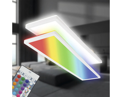 Twee ledpanelen met afstandsbediening voor lichtregeling