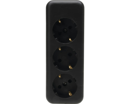 Verlengsnoer met drie stopcontacten