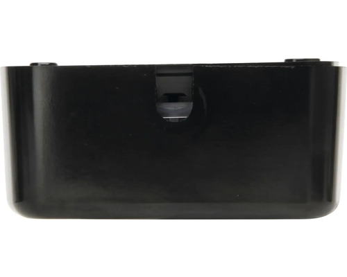 Zwarte batterijhouder