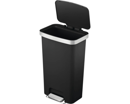 Pedalemmer met open deksel