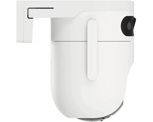 Witte beveiligingscamera voor wandmontage