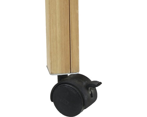 Meubel poot met vergrendelbare zwenkwiel