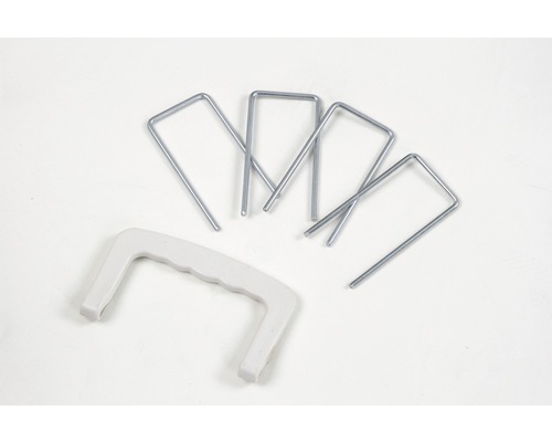 Metalen grondankers met handgreep