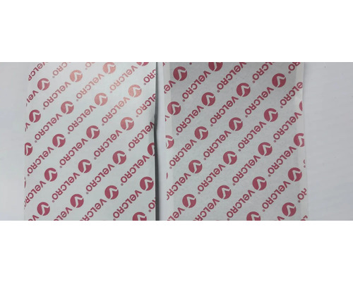 Klittenbandsluitingen van Velcro op backingpapier