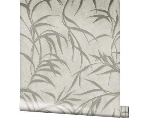 Behangrol met bladerpatroon