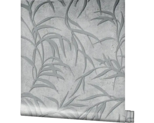 Rol behang met plantenmotief