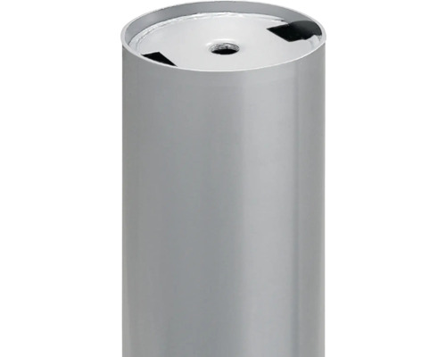 Metalen paal met boring