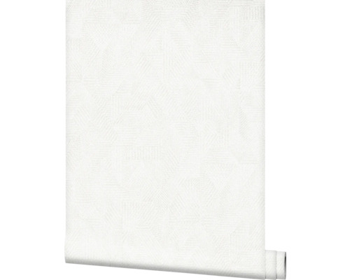 MARBURG Vliesbehang 31619 Avalon abstract wit/beige Rol behang met onregelmatig oppervlak