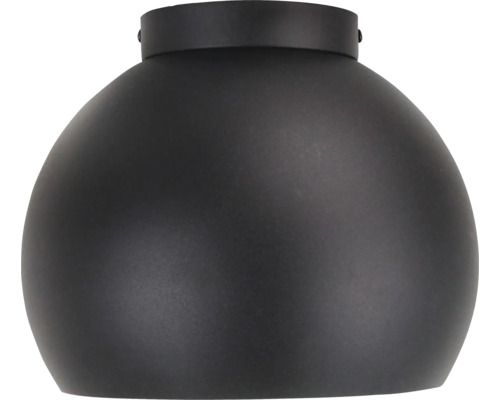 Zwarte metalen lampenkap