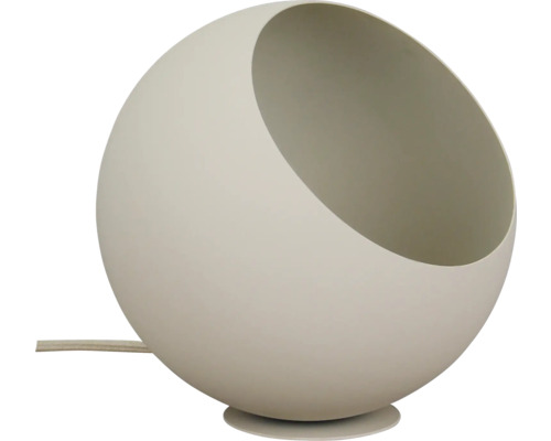 Bolvormige tafellamp met kabel